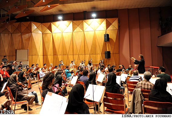 With Tehran Symphony Orchestra 06